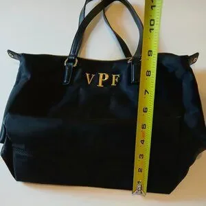 C. Wonder | Bags | C Wonder Nylon Black Zip Closure Handbag  display picture 3